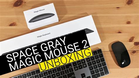 Metallic grey magic mouse